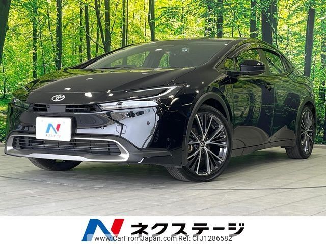 toyota prius 2023 -TOYOTA--Prius 6AA-MXWH60--MXWH60-4052708---TOYOTA--Prius 6AA-MXWH60--MXWH60-4052708- image 1