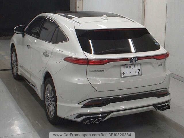 toyota harrier 2021 -TOYOTA 【千葉 371ﾌ2】--Harrier AXUH80--0020132---TOYOTA 【千葉 371ﾌ2】--Harrier AXUH80--0020132- image 2