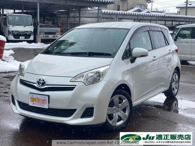 toyota ractis 2012 -TOYOTA--Ractis NCP120--2025958---TOYOTA--Ractis NCP120--2025958- image 1