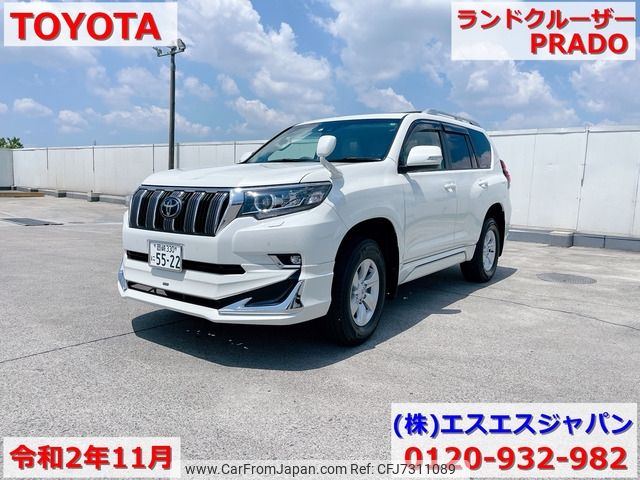 toyota land-cruiser-prado 2020 -TOYOTA--Land Cruiser Prado 3BA-TRJ150W--TRJ150-0119290---TOYOTA--Land Cruiser Prado 3BA-TRJ150W--TRJ150-0119290- image 1