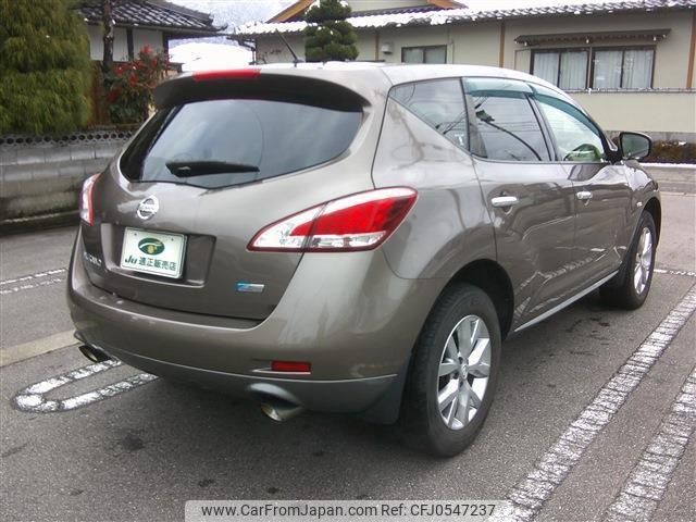 nissan murano 2013 -NISSAN 【飛騨 300ﾁ6080】--Murano TNZ51--031833---NISSAN 【飛騨 300ﾁ6080】--Murano TNZ51--031833- image 2