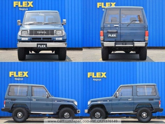 1996 Toyota Land Cruiser Prado KD-KZJ71W 4WD - Car Price $20,662