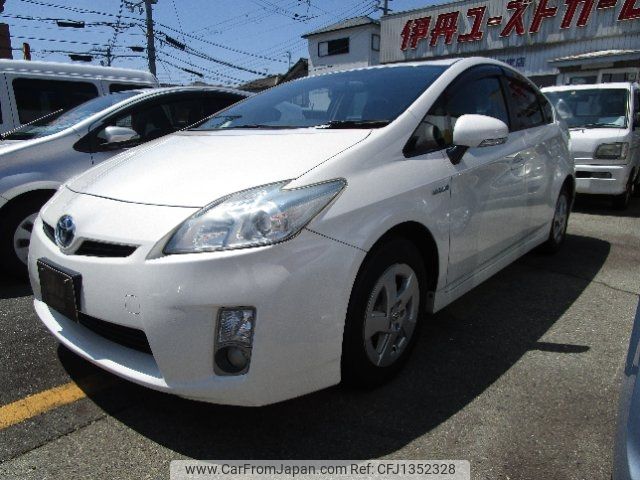 toyota prius 2010 -TOYOTA--Prius ZVW30--0252275---TOYOTA--Prius ZVW30--0252275- image 1