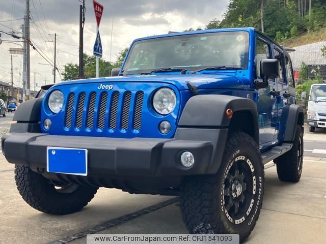 chrysler jeep-wrangler 2016 CFJ1541093 image 1
