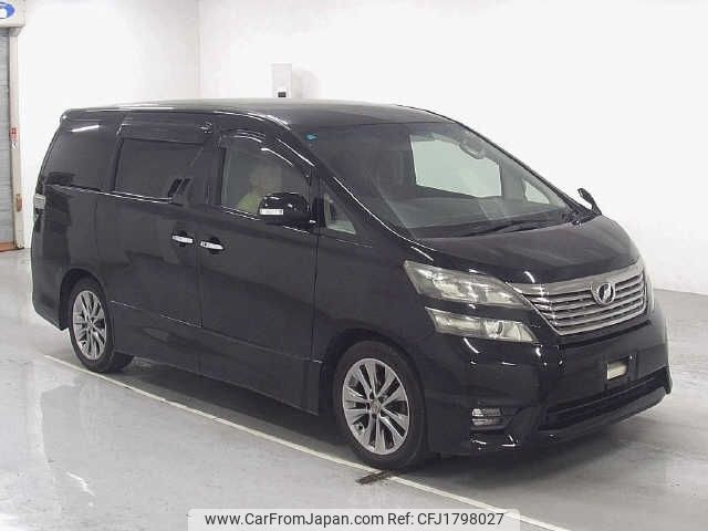 toyota vellfire 2010 CFJ1798027 image 1