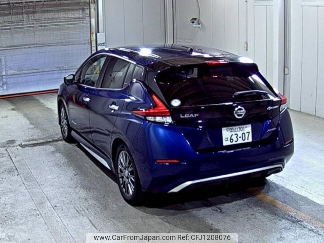 nissan leaf 2020 -NISSAN 【岡山 301は6307】--Leaf ZE1-058443---NISSAN 【岡山 301は6307】--Leaf ZE1-058443- image 2