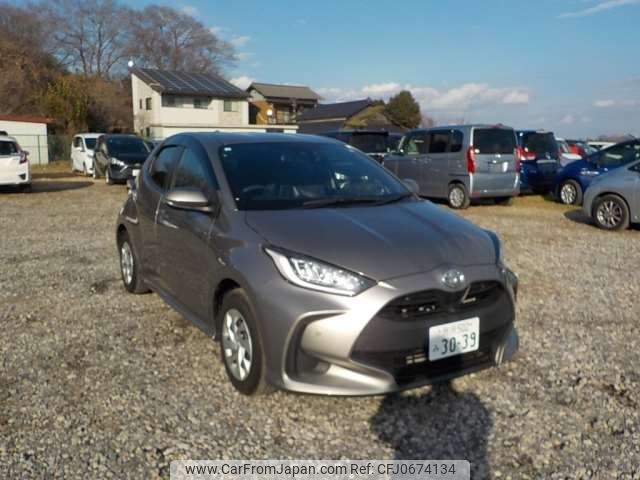 toyota yaris 2020 -TOYOTA 【野田 500】--Yaris 5BA-KSP210--KSP210-0022852---TOYOTA 【野田 500】--Yaris 5BA-KSP210--KSP210-0022852- image 1