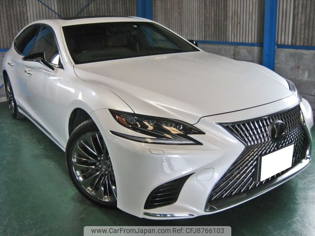 lexus ls 2018 -LEXUS--Lexus LS DBA-VXFA50--VXFA50-6002369---LEXUS--Lexus LS DBA-VXFA50--VXFA50-6002369- image 1