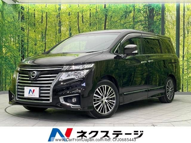 nissan elgrand 2014 -NISSAN--Elgrand DBA-TE52--TE52-076974---NISSAN--Elgrand DBA-TE52--TE52-076974- image 1