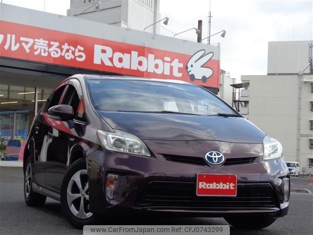 toyota prius 2013 -TOYOTA--Prius DAA-ZVW30--ZVW30-1659033---TOYOTA--Prius DAA-ZVW30--ZVW30-1659033- image 1