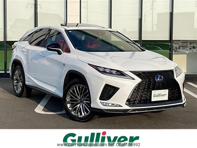 lexus rx 2021 -LEXUS--Lexus RX 6AA-GYL20W--GYL20-0014191---LEXUS--Lexus RX 6AA-GYL20W--GYL20-0014191- image 1