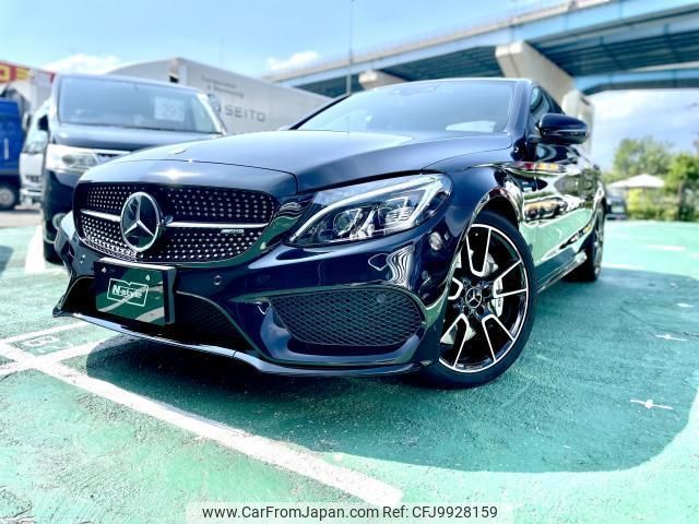 mercedes-benz c-class 2017 quick_quick_CBA-205064_WDD2050642F519522 image 2