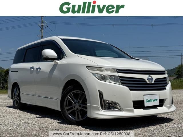 nissan elgrand 2013 quick_quick_DBA-TE52_TE52-054743 image 1