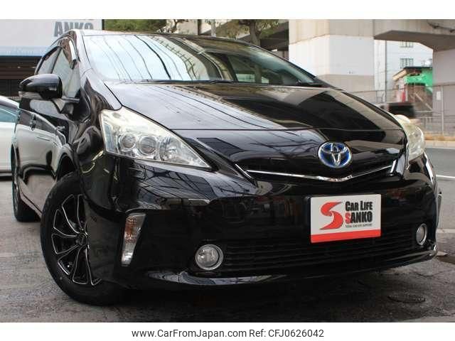 toyota prius-α 2013 quick_quick_DAA-ZVW41W_ZVW41-3300220 image 2