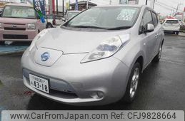 nissan leaf 2012 -NISSAN--Leaf ZE0--010389---NISSAN--Leaf ZE0--010389-