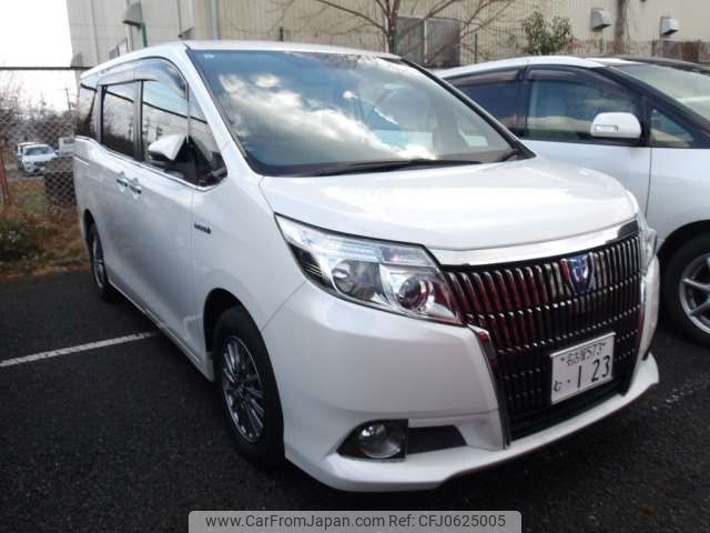 toyota esquire 2015 -TOYOTA 【名古屋 573ﾑ 123】--Esquire DAA-ZWR80G--ZWR80G-0117170---TOYOTA 【名古屋 573ﾑ 123】--Esquire DAA-ZWR80G--ZWR80G-0117170- image 1