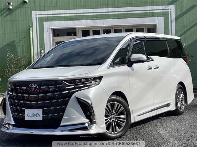 toyota alphard 2024 -TOYOTA--Alphard 3BA-AGH40W--AGH40-4010141---TOYOTA--Alphard 3BA-AGH40W--AGH40-4010141- image 1