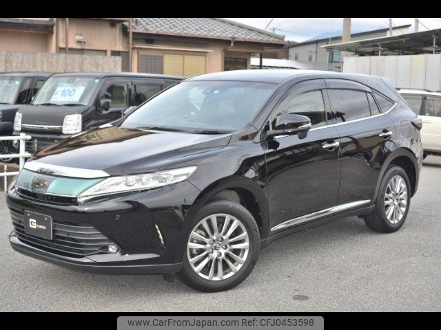 toyota harrier 2017 -TOYOTA--Harrier ZSU60W--0136228---TOYOTA--Harrier ZSU60W--0136228- image 1