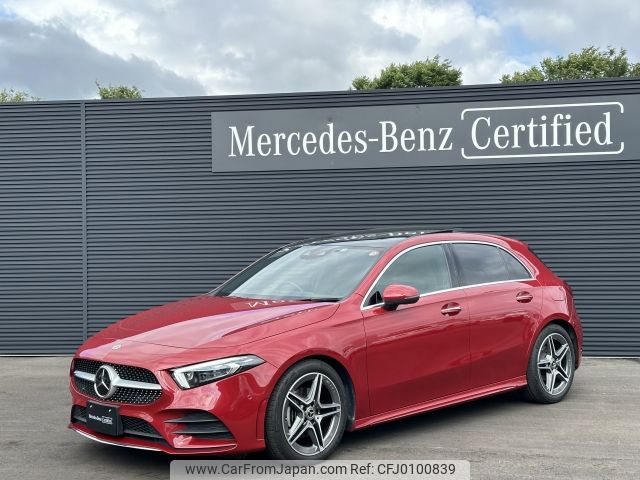 mercedes-benz a-class 2022 -MERCEDES-BENZ--Benz A Class 5BA-177084--W1K1770842V148370---MERCEDES-BENZ--Benz A Class 5BA-177084--W1K1770842V148370- image 1