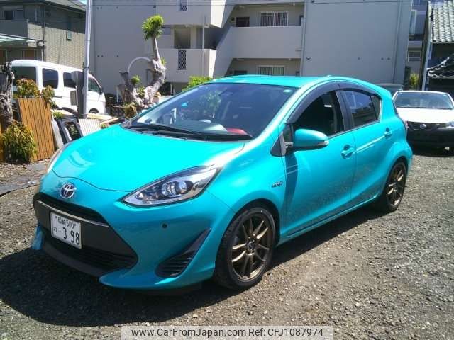 toyota aqua 2017 -TOYOTA 【名古屋 500 1】--AQUA DAA-NHP10--NHP10-6635855---TOYOTA 【名古屋 500 1】--AQUA DAA-NHP10--NHP10-6635855- image 1