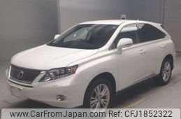 lexus rx 2012 CFJ1852322