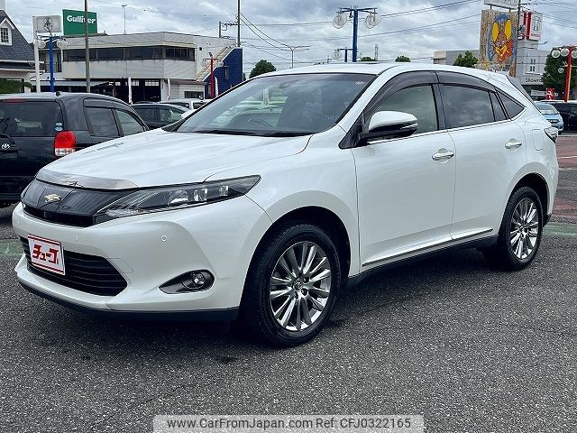 toyota harrier 2014 -TOYOTA--Harrier DBA-ZSU65W--ZSU65-0007415---TOYOTA--Harrier DBA-ZSU65W--ZSU65-0007415- image 1