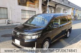 toyota voxy 2014 -TOYOTA 【名古屋 345ﾊ 17】--Voxy DAA-ZRR80G--ZWR80-0025489---TOYOTA 【名古屋 345ﾊ 17】--Voxy DAA-ZRR80G--ZWR80-0025489-