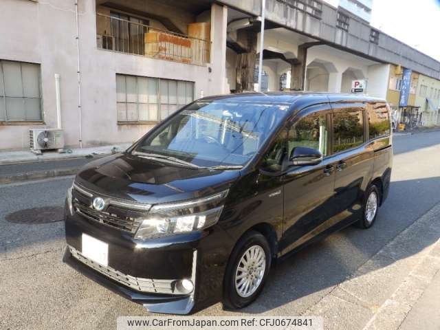 toyota voxy 2014 -TOYOTA 【名古屋 345ﾊ 17】--Voxy DAA-ZRR80G--ZWR80-0025489---TOYOTA 【名古屋 345ﾊ 17】--Voxy DAA-ZRR80G--ZWR80-0025489- image 1