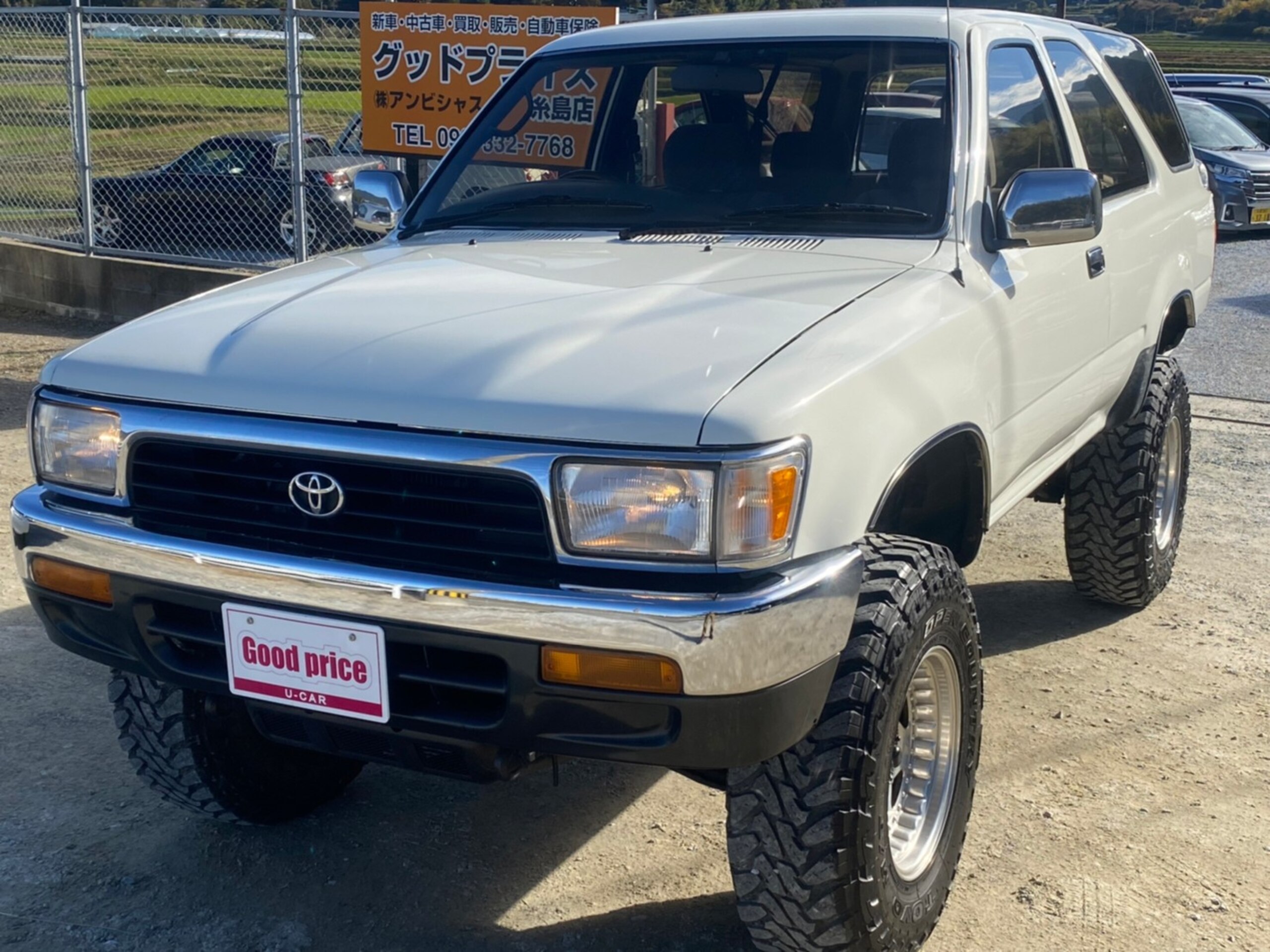 Used TOYOTA HILUX SURF 1993 CFJ8072500 in good condition for sale