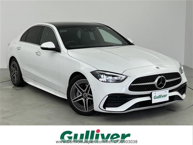 mercedes-benz c-class 2022 -MERCEDES-BENZ--Benz C Class 3CA-206004C--W1K2060042F021836---MERCEDES-BENZ--Benz C Class 3CA-206004C--W1K2060042F021836- image 1