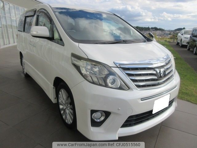 toyota alphard 2014 -TOYOTA--Alphard DBA-ANH20W--ANH20-8325538---TOYOTA--Alphard DBA-ANH20W--ANH20-8325538- image 2