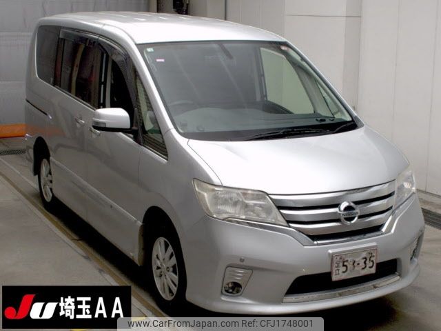nissan serena 2012 CFJ1748001 image 1