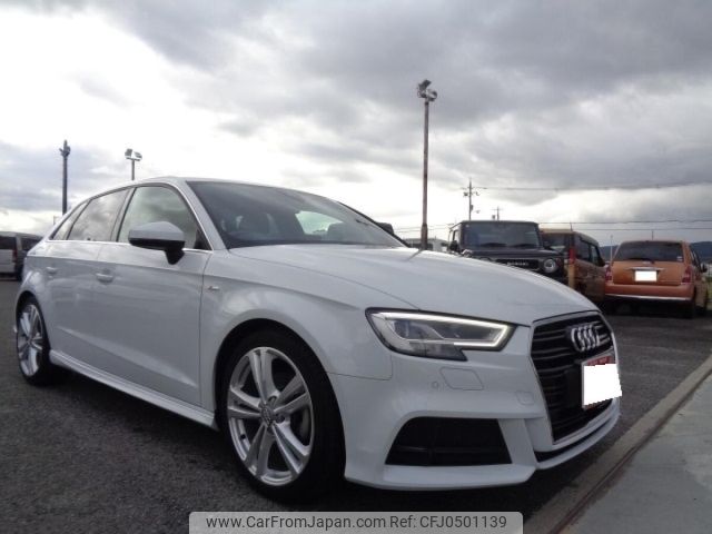 audi a3 2018 -AUDI 【なにわ 31Aは9】--Audi A3 8VCXS-WAUZZZ8V2JA079262---AUDI 【なにわ 31Aは9】--Audi A3 8VCXS-WAUZZZ8V2JA079262- image 1