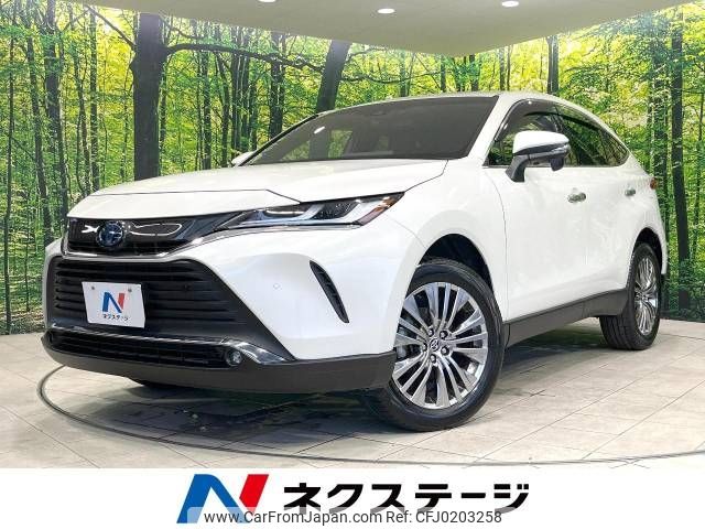 toyota harrier 2021 -TOYOTA--Harrier 6AA-AXUH80--AXUH80-0033045---TOYOTA--Harrier 6AA-AXUH80--AXUH80-0033045- image 1