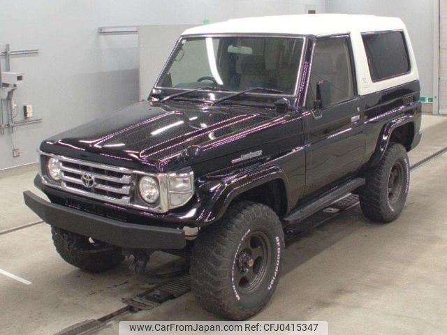 toyota land-cruiser 1996 -TOYOTA--Land Cruiser HZJ73HVｶｲ-0006096---TOYOTA--Land Cruiser HZJ73HVｶｲ-0006096- image 1