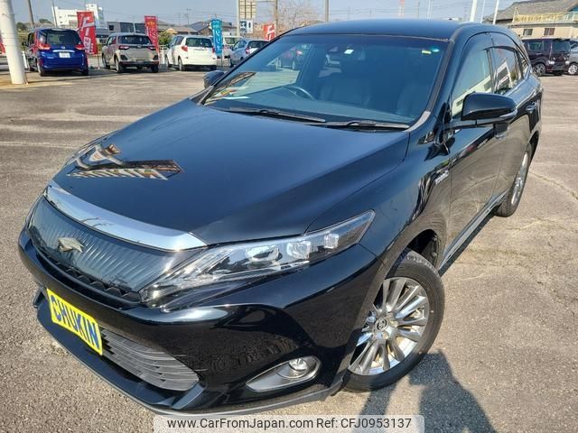 toyota harrier 2014 -TOYOTA--Harrier AVU65W--0010343---TOYOTA--Harrier AVU65W--0010343- image 1