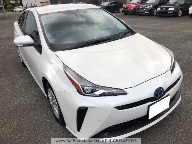 toyota prius 2021 -TOYOTA 【名変中 】--Prius ZVW51--6219055---TOYOTA 【名変中 】--Prius ZVW51--6219055- image 1