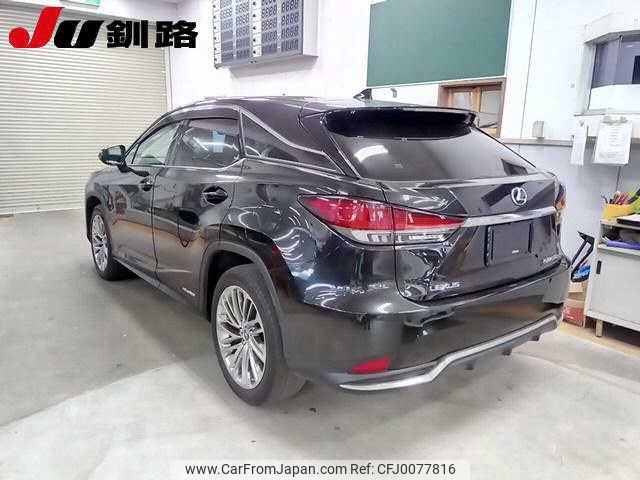 lexus rx 2021 -LEXUS--Lexus RX GYL25W--0024531---LEXUS--Lexus RX GYL25W--0024531- image 2