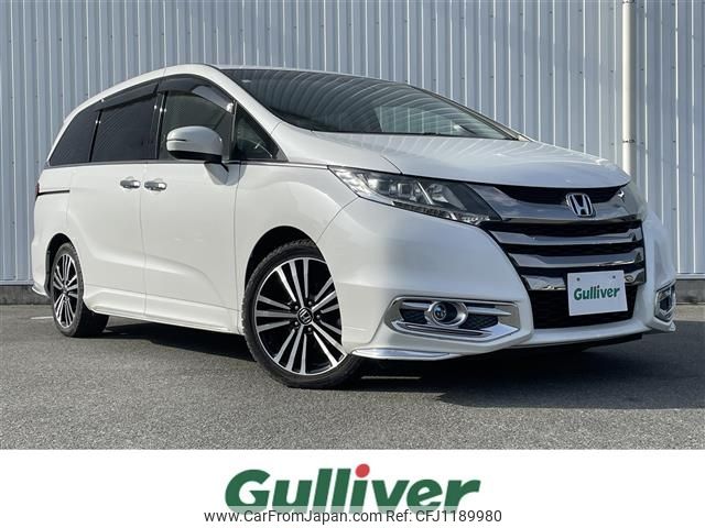 honda odyssey 2014 -HONDA--Odyssey DBA-RC1--RC1-1037537---HONDA--Odyssey DBA-RC1--RC1-1037537- image 1