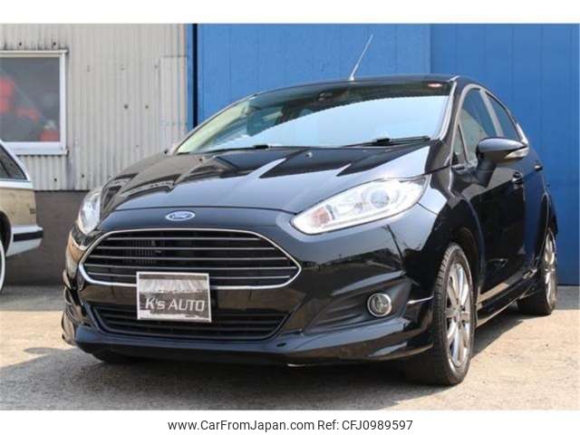 ford fiesta 2014 -FORD--Ford Fiesta ABA-WF0SFJ--WF0DXXGAKDDK02119---FORD--Ford Fiesta ABA-WF0SFJ--WF0DXXGAKDDK02119- image 1