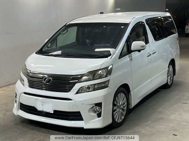 toyota vellfire 2012 -TOYOTA 【福岡 303ぬ3973】--Vellfire ANH20W-8220480---TOYOTA 【福岡 303ぬ3973】--Vellfire ANH20W-8220480- image 1