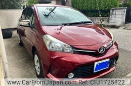 toyota vitz 2015 CFJ1725822