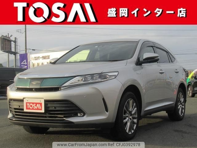 toyota harrier-hybrid 2018 quick_quick_AVU65W_AVU65-0058283 image 1