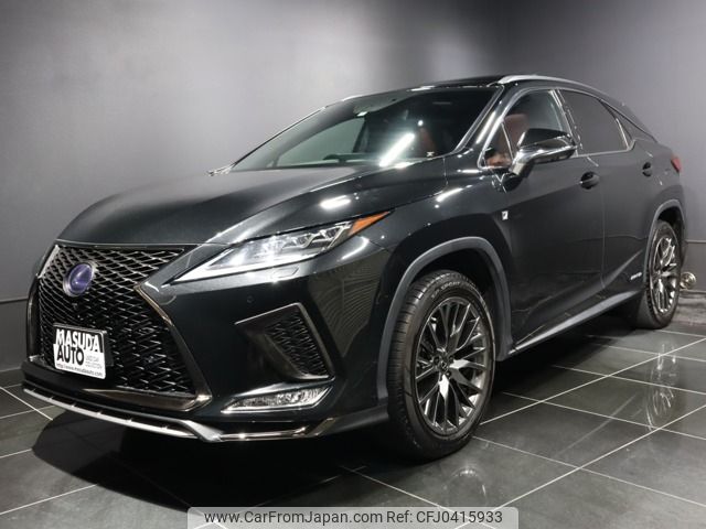 lexus rx 2021 -LEXUS--Lexus RX 6AA-GYL25W--GYL25-0025840---LEXUS--Lexus RX 6AA-GYL25W--GYL25-0025840- image 1