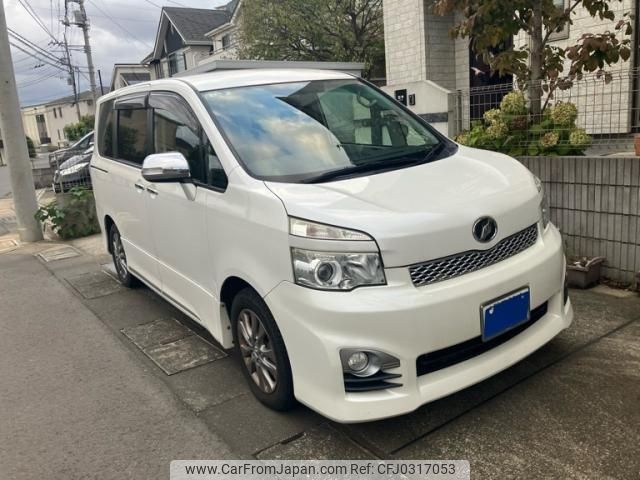 toyota voxy 2012 -TOYOTA--Voxy DBA-ZRR70W--ZRR70-0504593---TOYOTA--Voxy DBA-ZRR70W--ZRR70-0504593- image 1