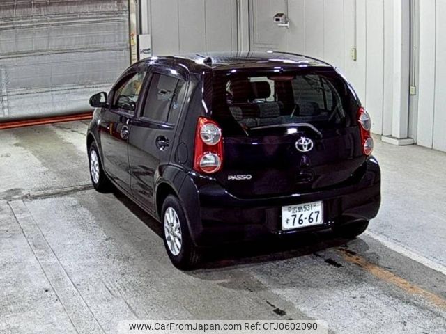 toyota passo 2013 -TOYOTA 【広島 531す7667】--Passo KGC30-0159138---TOYOTA 【広島 531す7667】--Passo KGC30-0159138- image 2