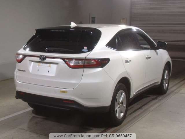 toyota harrier 2018 -TOYOTA--Harrier DBA-ZSU60W--ZSU60W-0162001---TOYOTA--Harrier DBA-ZSU60W--ZSU60W-0162001- image 2