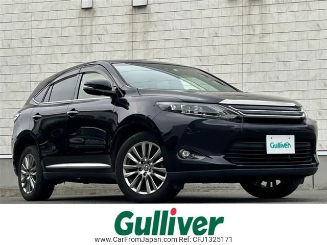 toyota harrier 2014 -TOYOTA--Harrier DBA-ZSU65W--ZSU65-0005031---TOYOTA--Harrier DBA-ZSU65W--ZSU65-0005031- image 1