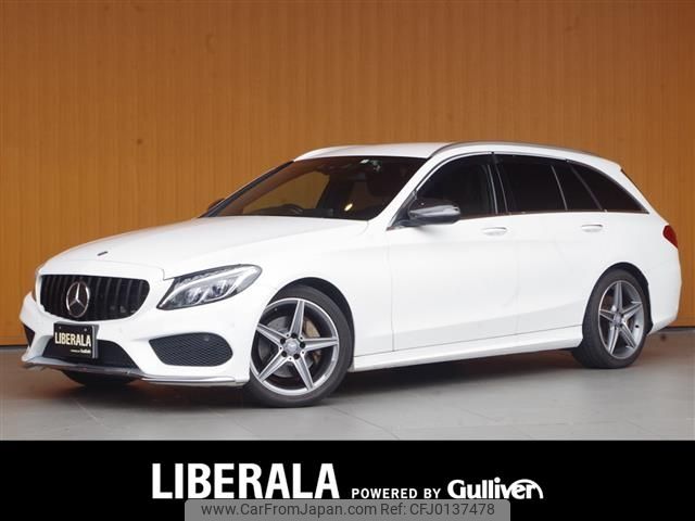 mercedes-benz c-class-station-wagon 2015 -MERCEDES-BENZ--Benz C Class Wagon LDA-205204--WDD2052042F267819---MERCEDES-BENZ--Benz C Class Wagon LDA-205204--WDD2052042F267819- image 1