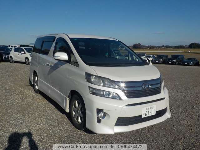 toyota vellfire 2013 -TOYOTA 【野田 300】--Vellfire DBA-ANH20W--ANH20-8259687---TOYOTA 【野田 300】--Vellfire DBA-ANH20W--ANH20-8259687- image 1